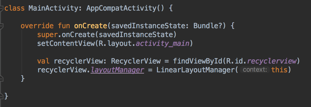 How to implement a RecyclerView - Creating the RecyclerView in the Activity