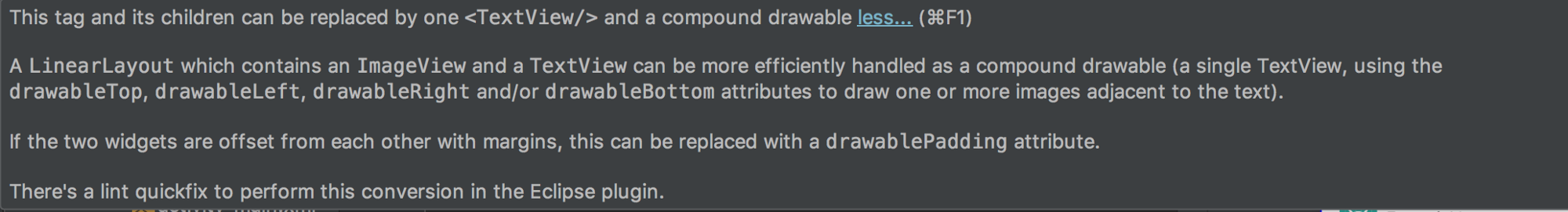 How to implement a RecyclerView - Android Studio warning message
