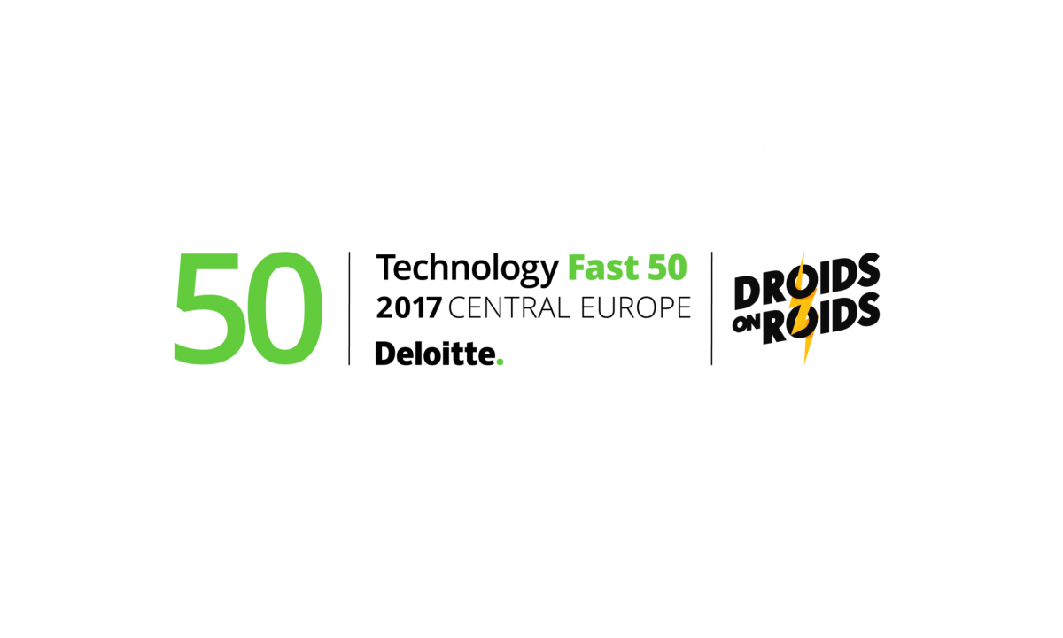 DROIDS ON ROIDS RANKED IN DELOITTE TECHNOLOGY FAST 50 CENTRAL EUROPE 2017