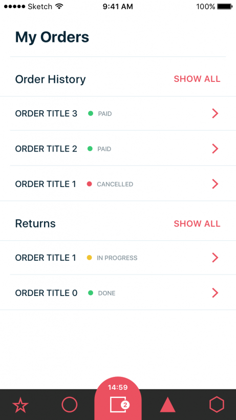Wireframes Mobile App Development Company Poland