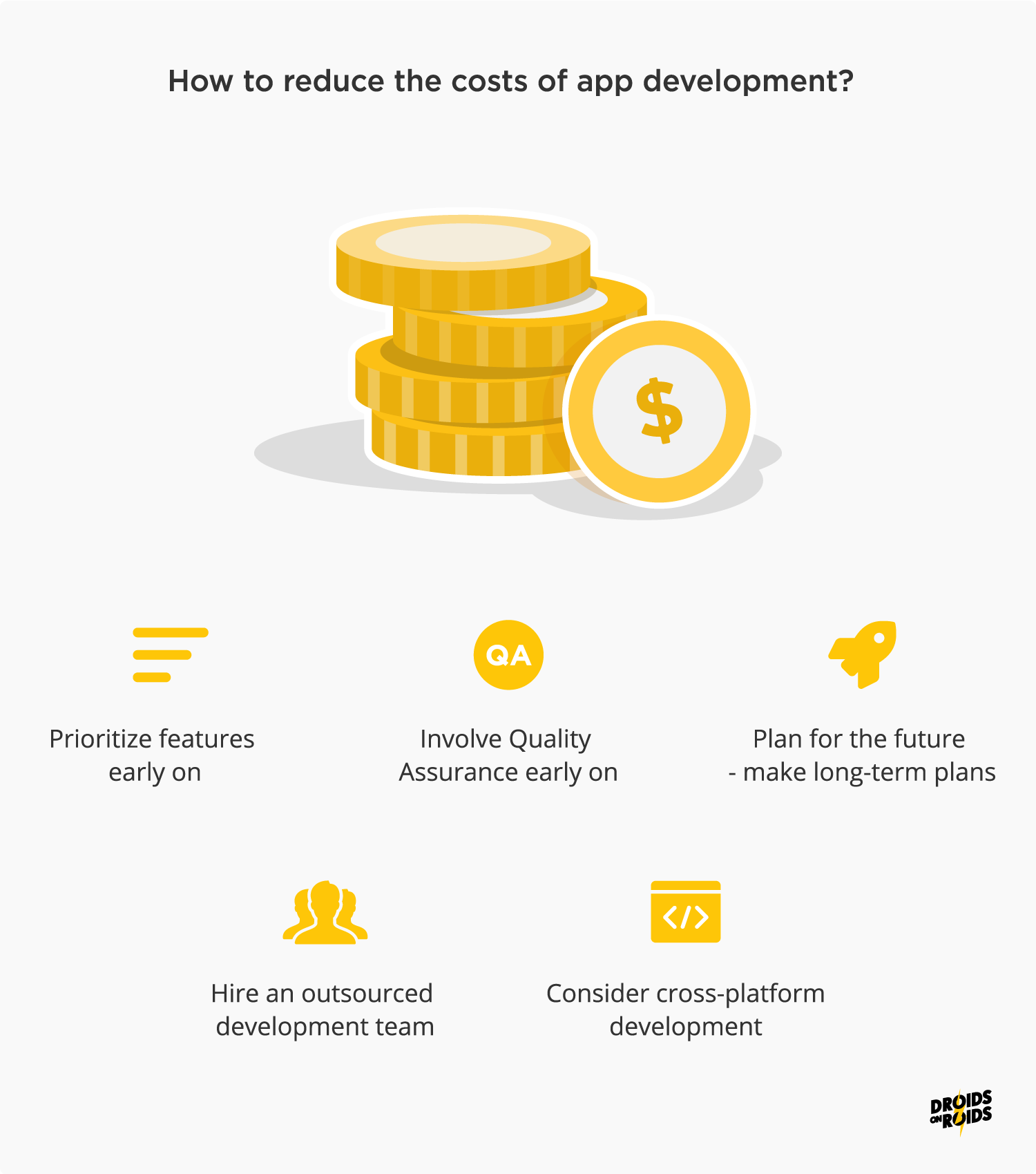 How to reduce the costs of app development