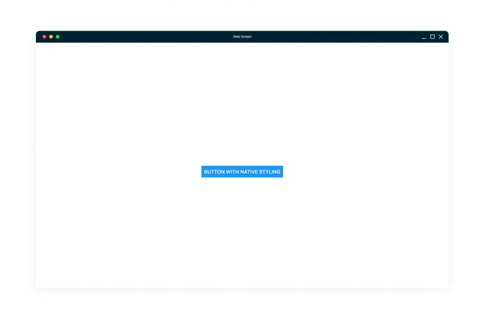 Example of web screen 