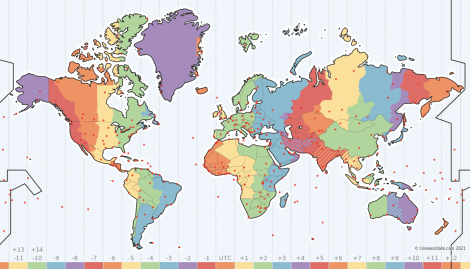 Time zones - edge cases in app development