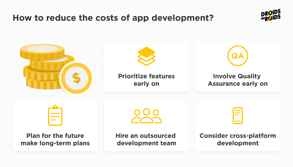 How to reduce mobile app development costs?
