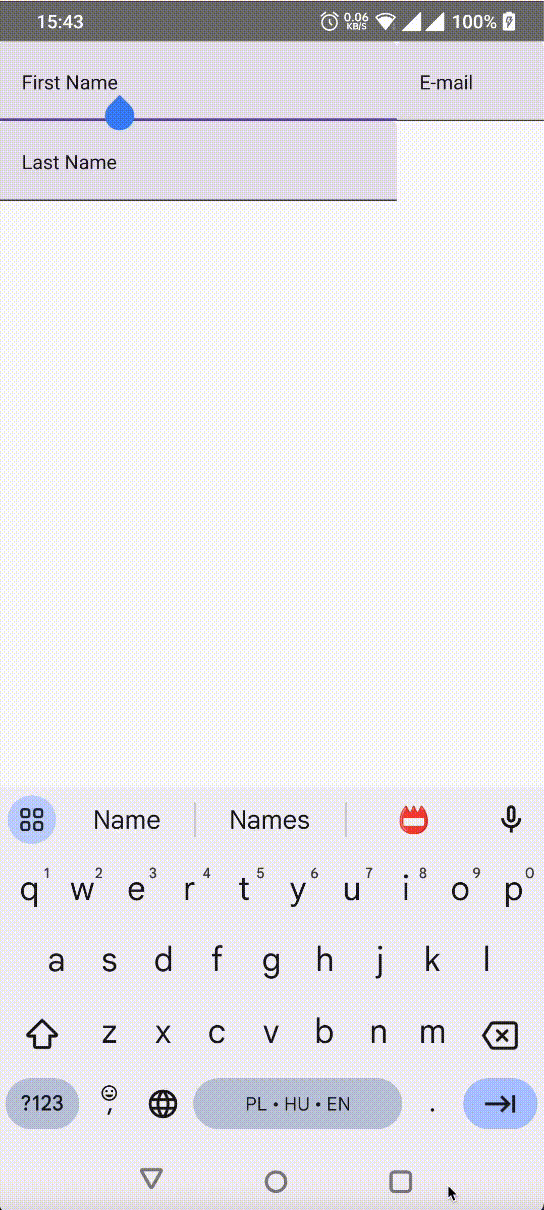 Two column form without explicit focus order