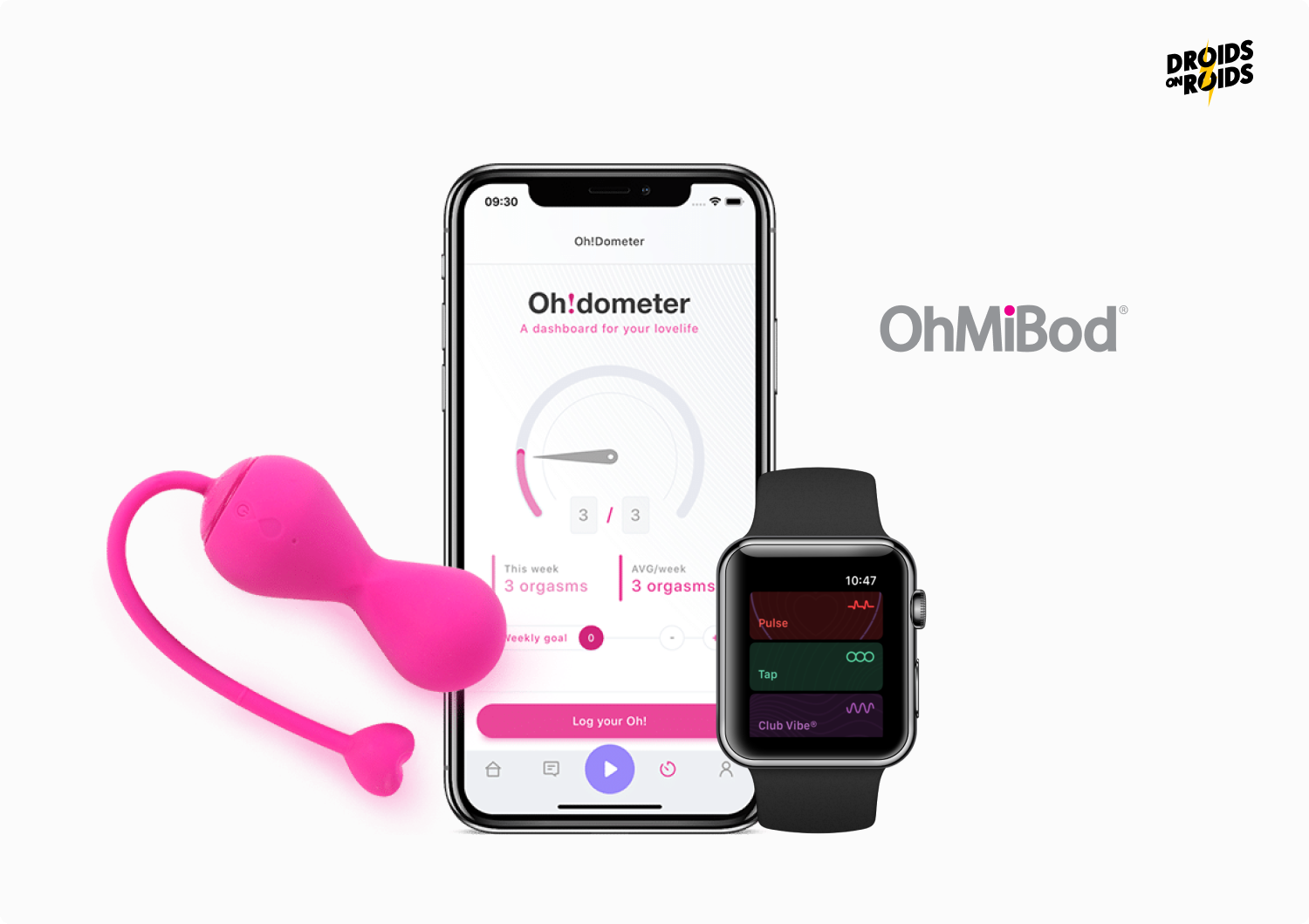 OhMiBod – Internet of Things app connecting with custom vibrators