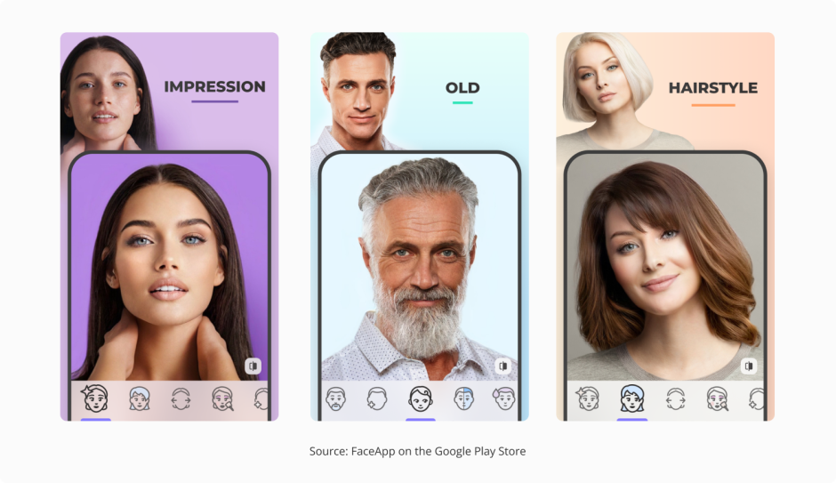 AI selfie editor - FaceApp - AI App