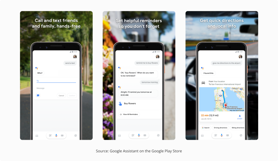 AI app - Google Assistant
