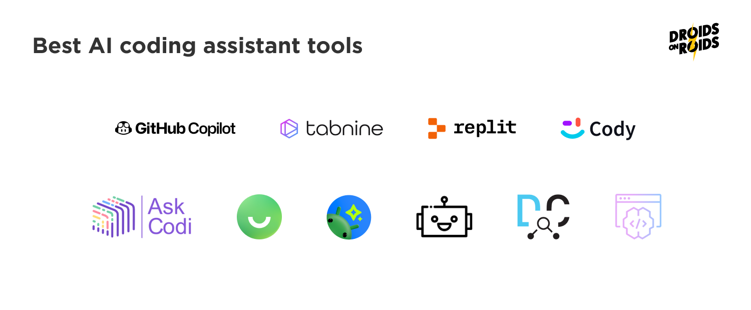 Best AI coding assistant tools for developers