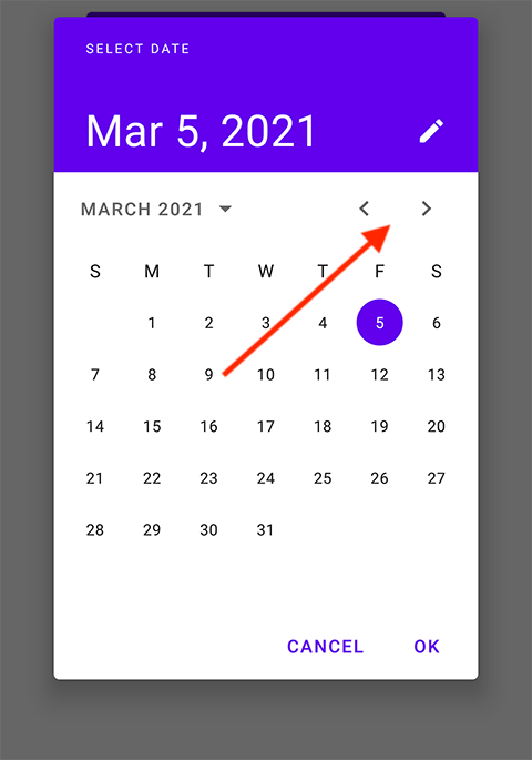 Mobile Apps Accessibility - date pickers