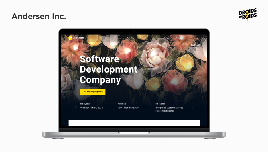 Andersen Inc. Top App Development Company