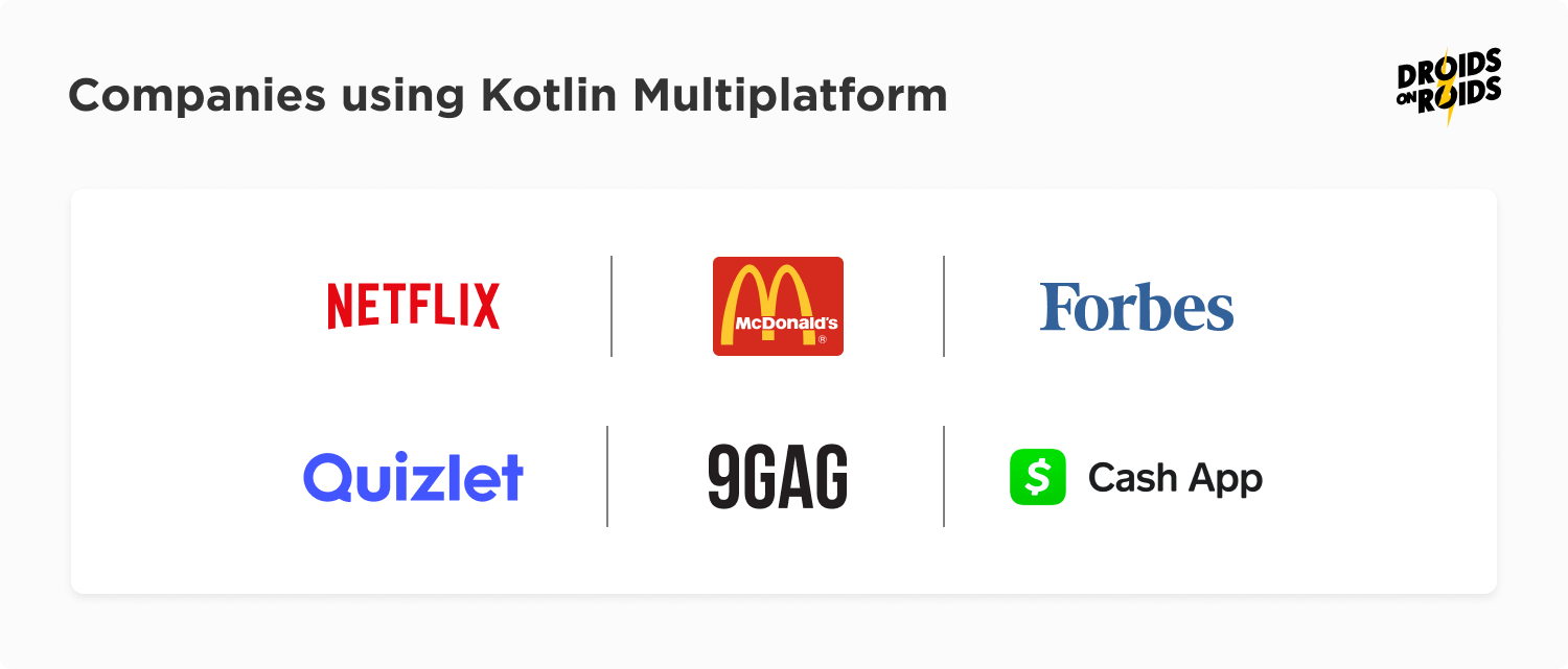 what popular apps are made with Kotlin Multiplatform