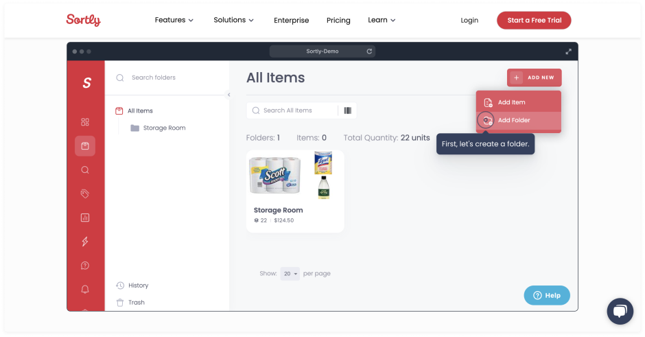 inventory healthcare software types