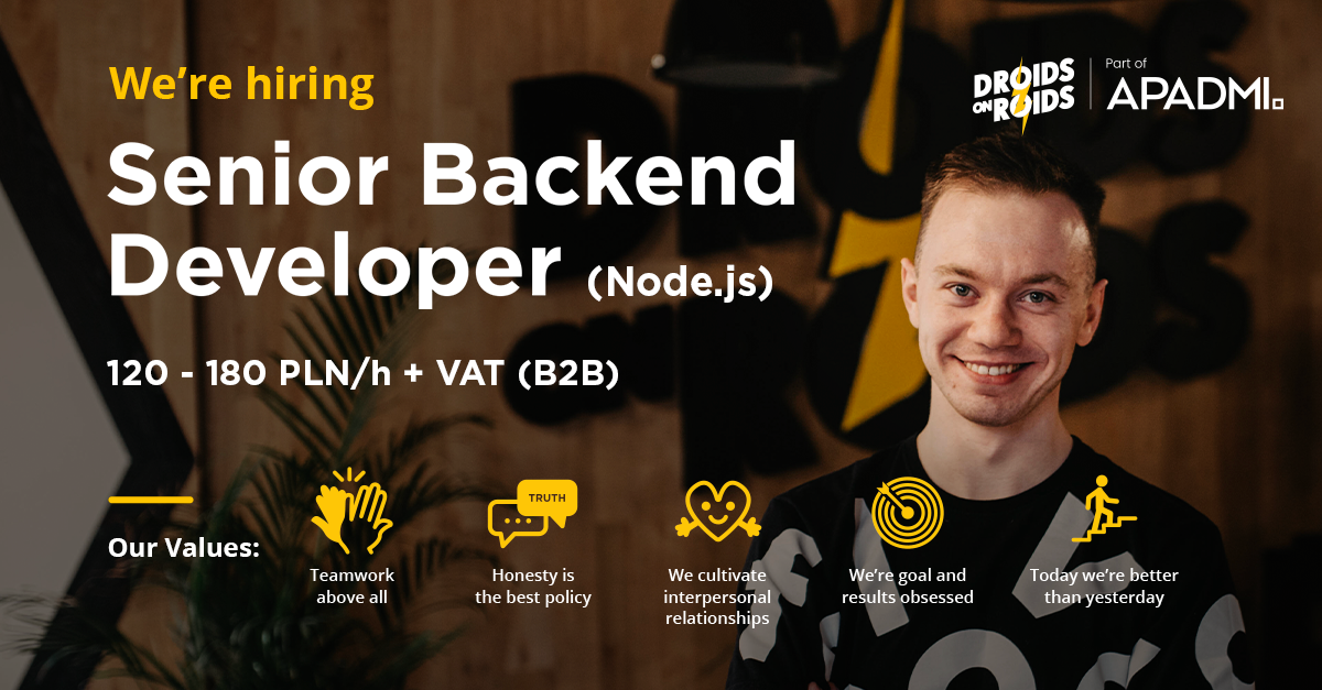 Senior Backend Developer Node.js