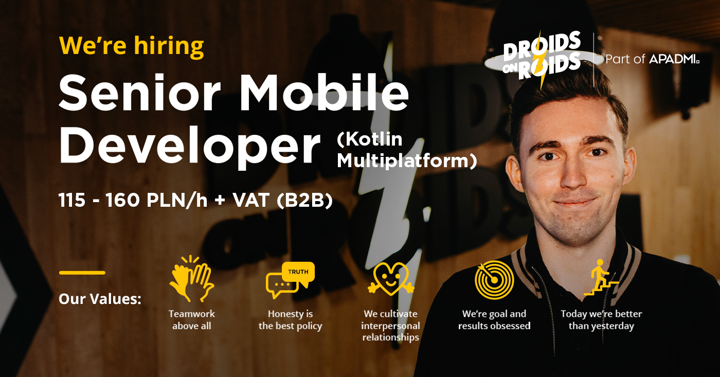 Senior Mobile Developer Kotlin www
