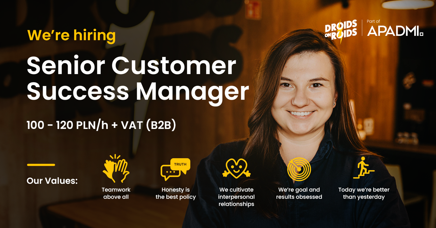 Senior Customer Success Manager www