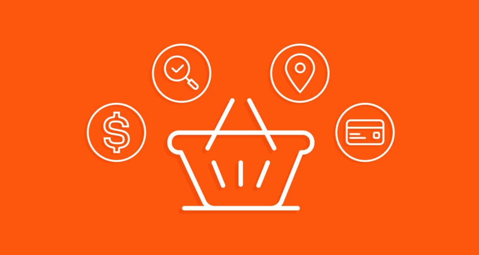 e-Commerce mobile app features